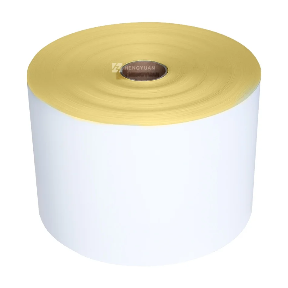 Custom sizes Self Adhesive Raw Material Sticker Direct/Transfer Thermal Labels Paper Jumbo