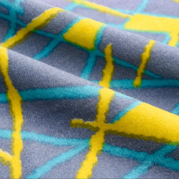 High quality 100% Polyester professional laminated fabrics for bus seats