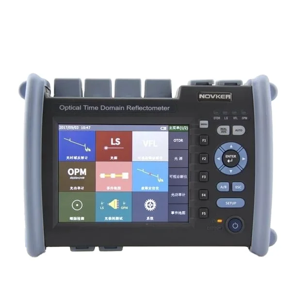 Automatical smart touch screen 850nm/1310nm/1550nm/1625nm SM MM NK6000 fibre optique OTDR