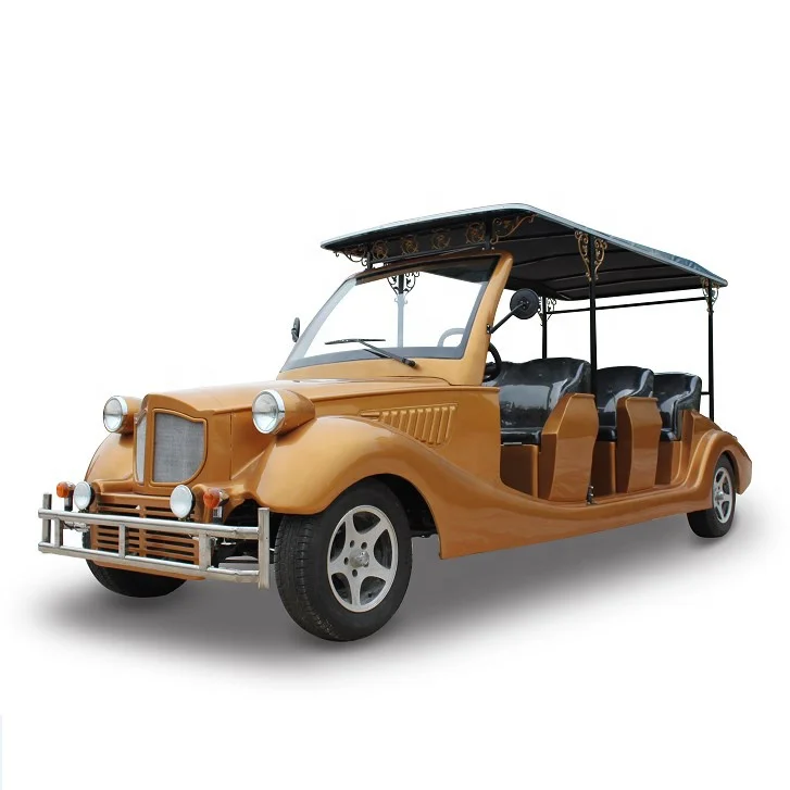 2021 заводская цена, хорошее качество, 8 сидений, Электрический классический автомобиль с аккумулятором, сертификат CE, Электрический экскурсионный автомобиль