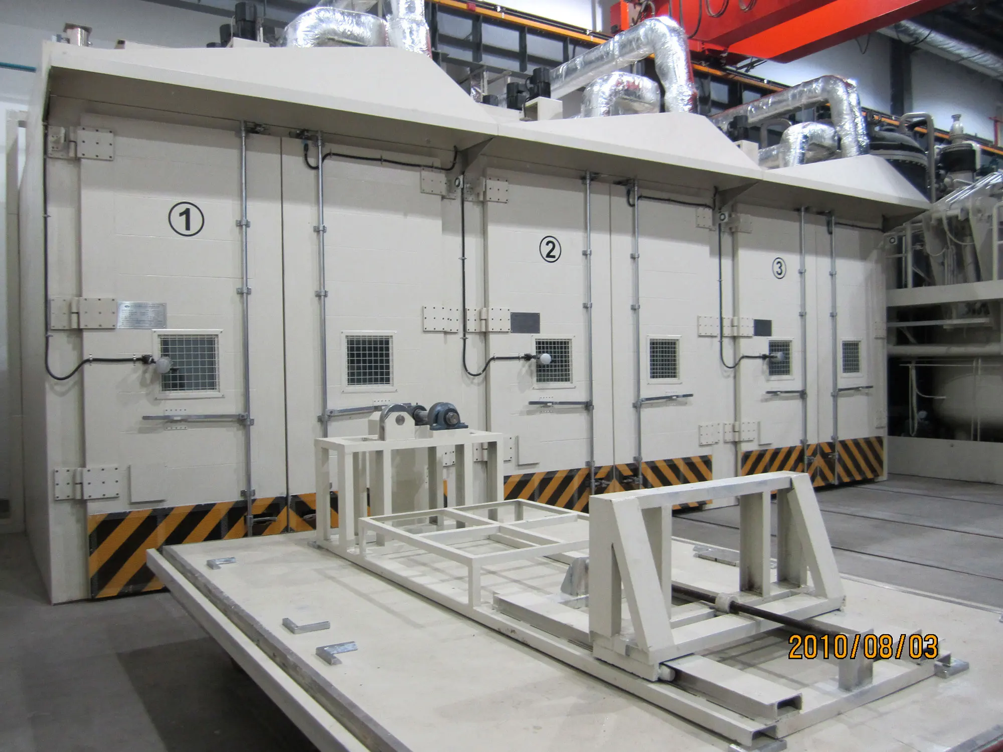 Walk in drying oven for transformer coil