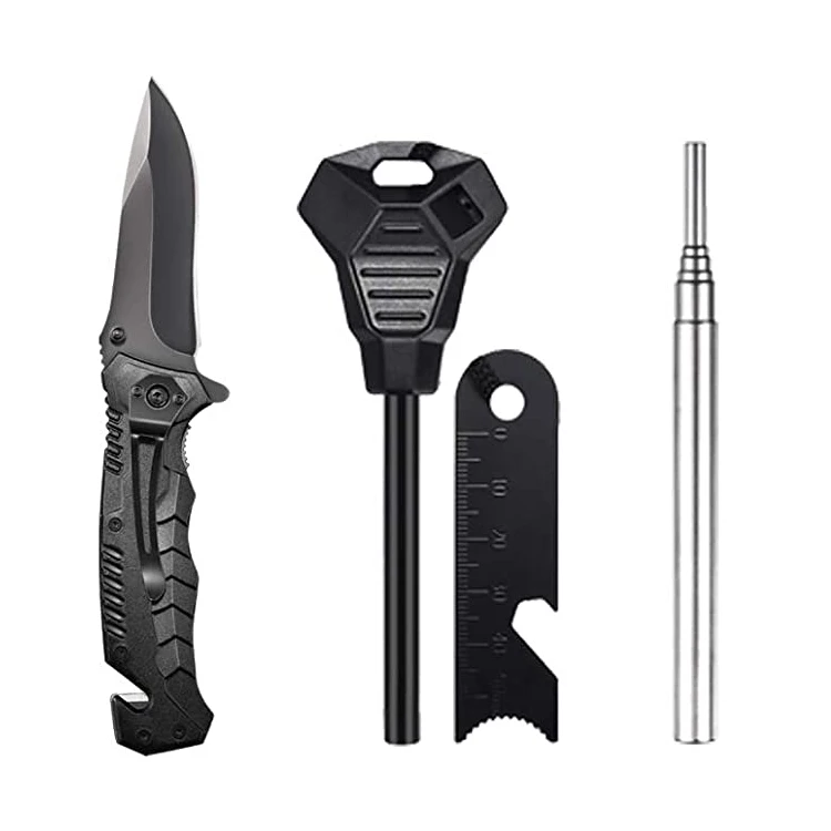 GARIDA New Adventure mountaineering survival vehicle multi-functional 18-piece emergency survival kit for outdoor
