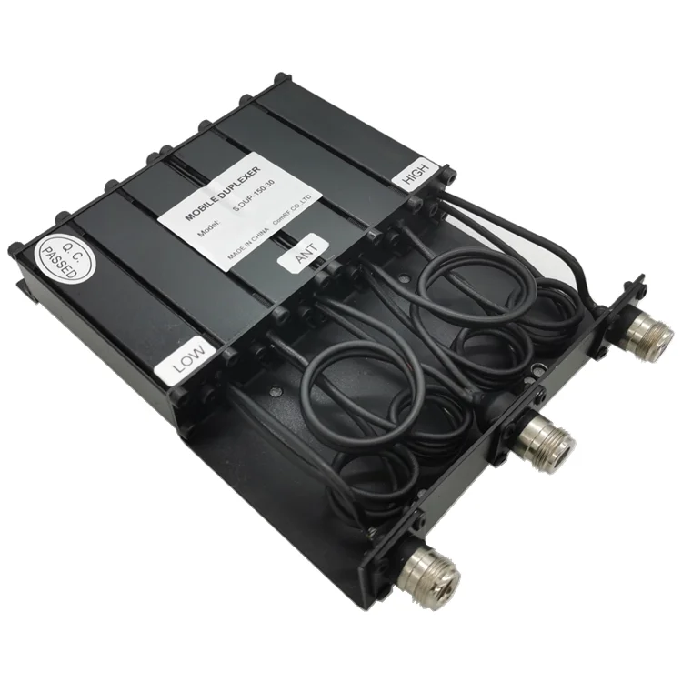 50W 138-156MHz N-Female or BNC-Female Connector RF Duplexer for IBS