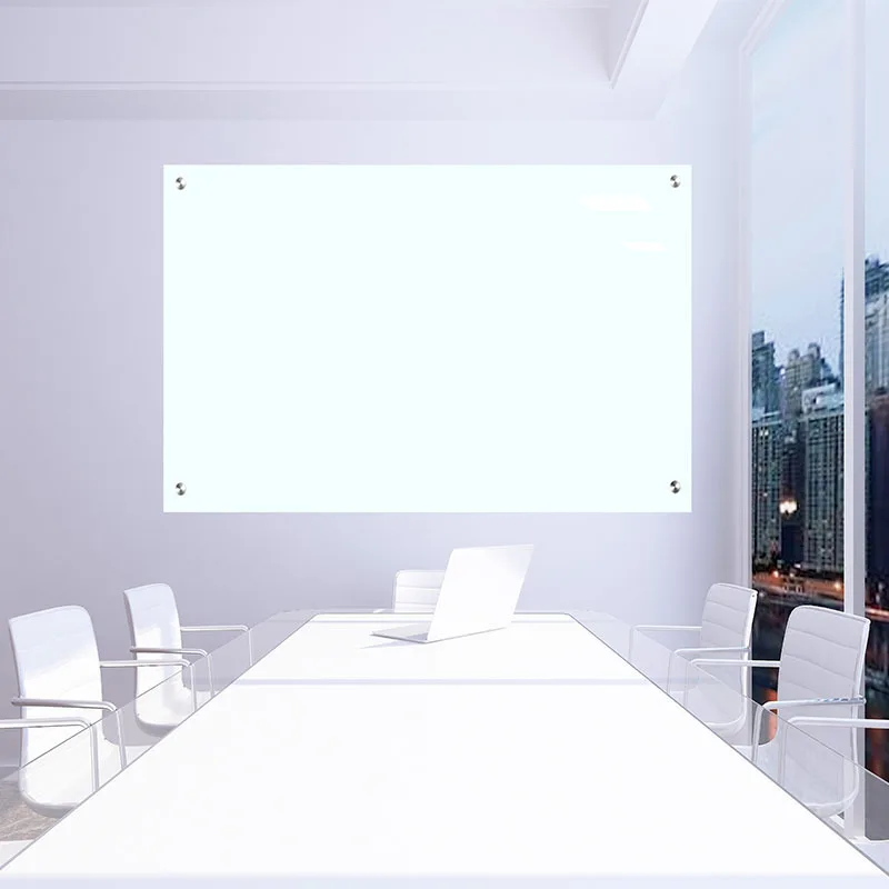 Anti-Glare Magnetic Glass Whiteboard 1200x1500mm for home, offices or school