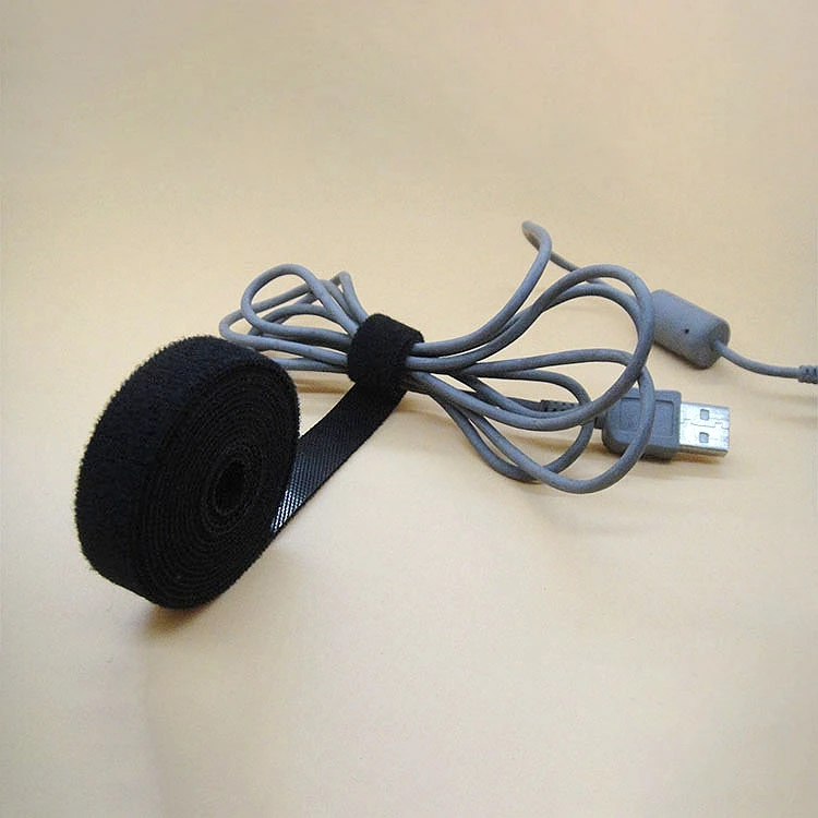 Flexible Fastener Double Sided Roll Back To Back Hook And Loop