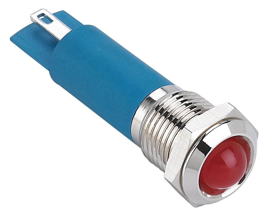 
LYAN 12mm, miniature led indicator lamps, signal lamp, anti-vandal waterproof metal indicator, LYD12G-D 