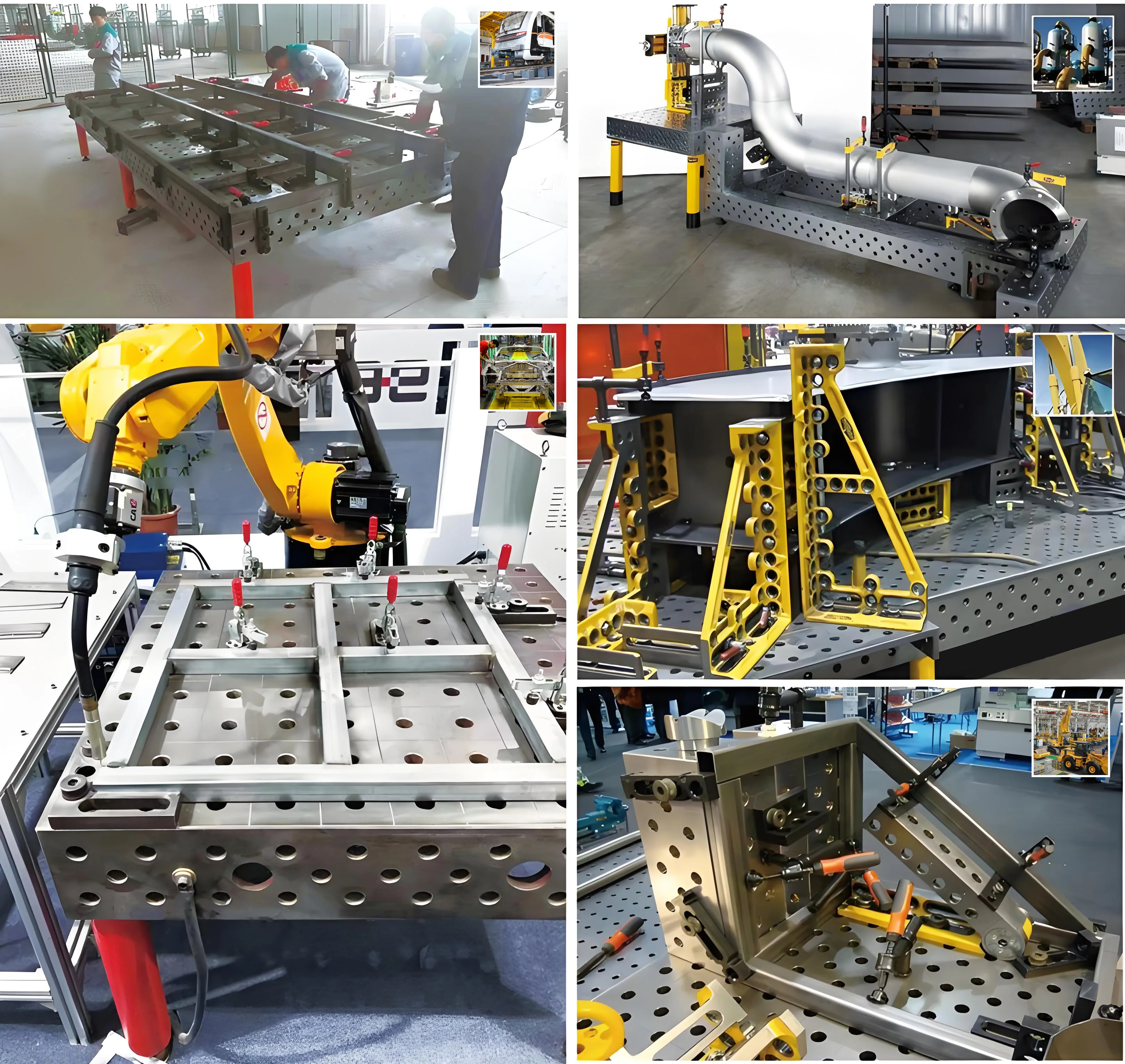 High Quality 3d Welding Fixture Table Clamping System D16 D28 Steel Welding Table Tool Accessories