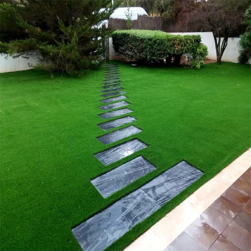 Synthetic Artificial Grass Turf for Garden Backyard Patio Balcony,Drainage Holes & Rubber Backing