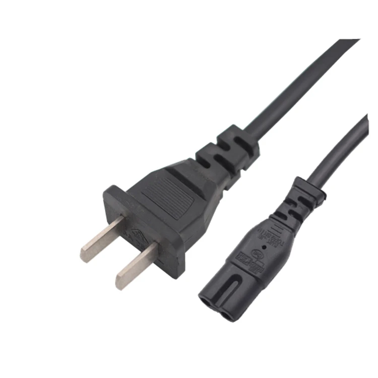 
1.5m hot sells chile 2pin plug power cord 