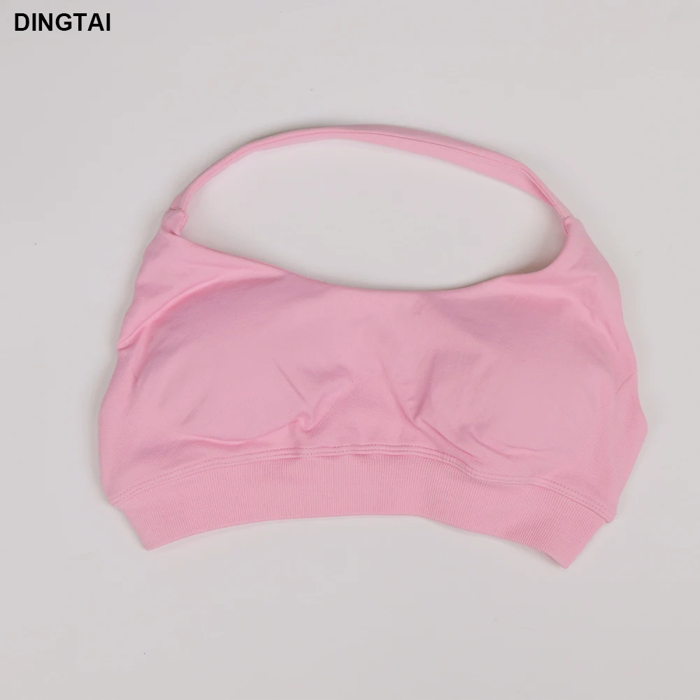 Womens Impact Sportswear Backless Halter Neck Workout Bra High Elastic Fitness Top Seamless Yoga Sports Bra