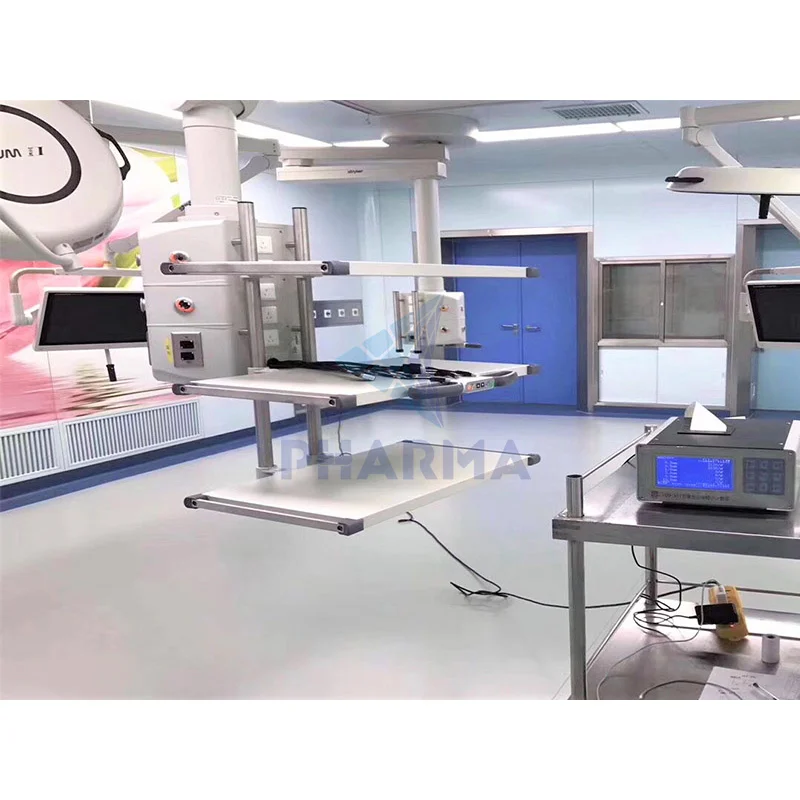 GMP Laboratory Workshop Class 1000 Industrial Production Stainless Steel clean room without dust for food processing