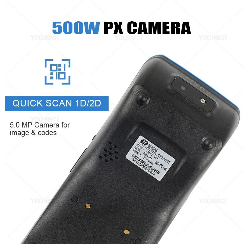 Лидер продаж 2021 Pos Pda Android Мобильный Pos-терминал с 58 мм чековым принтером КПК популярный