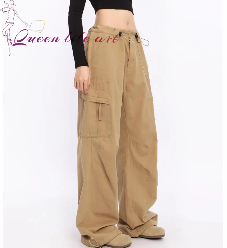 Womens heavy-duty cargo pocket work pant womens Cargo Pants 2024 25 Custom Sweatpants Trousers For women Cargo Pants