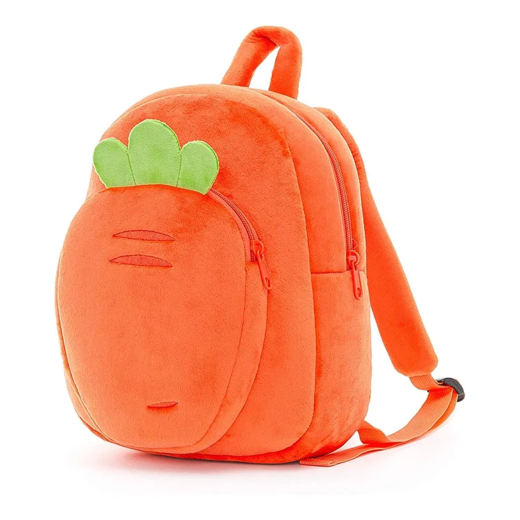 2022 Backpack Cat Animal Kids Backpacks for Girls Kitty Plush Bag
