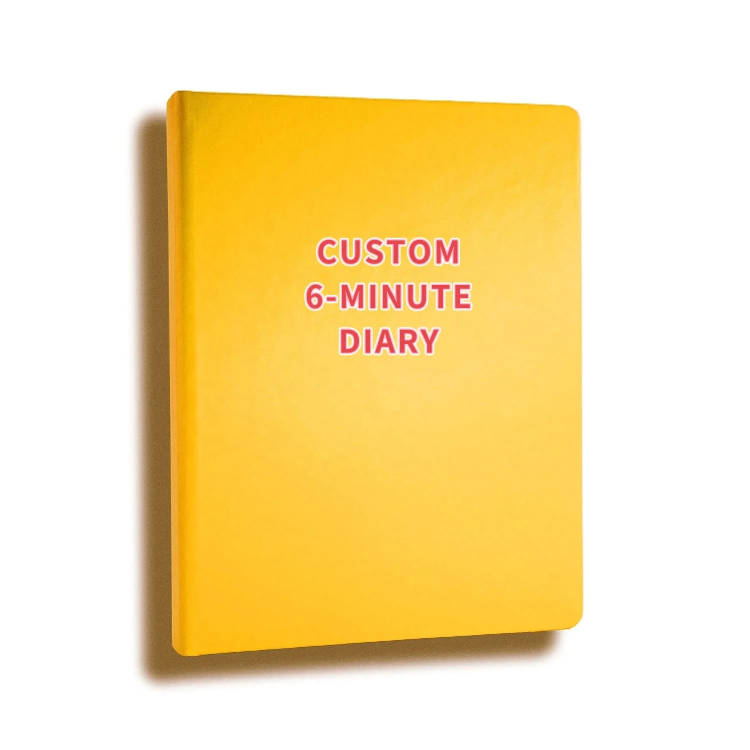 Fully Customizable A Day Guide Mindfulness Daily Planner Gratitude Paper Notebook Journal Print Book 6 Minute Diary