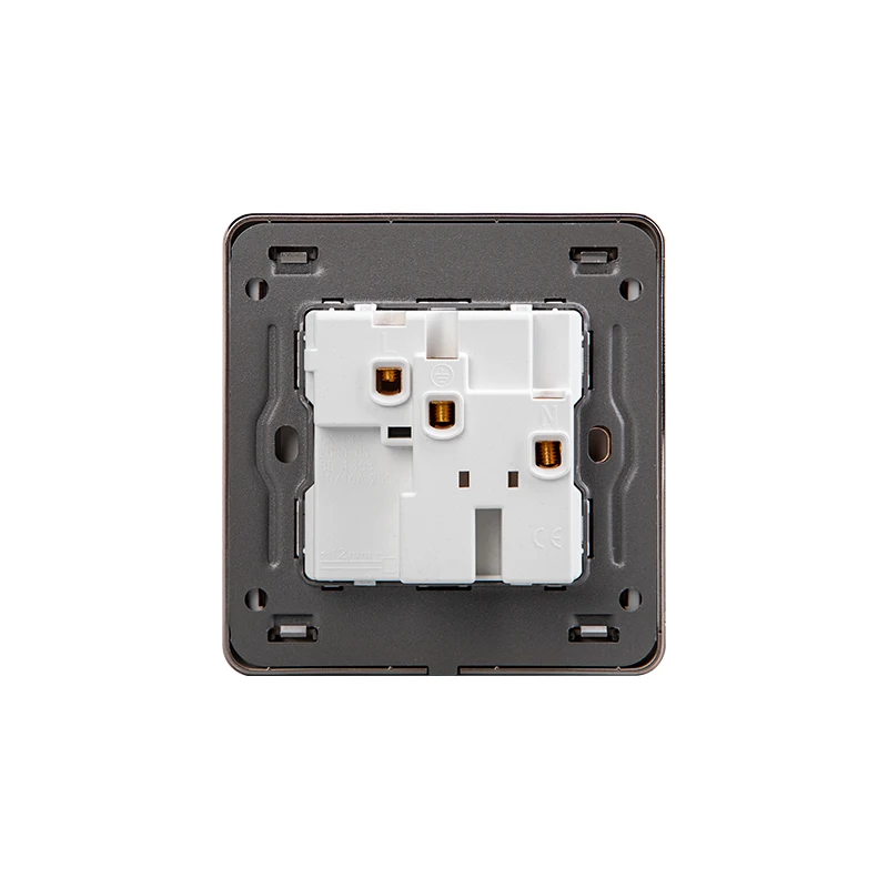 W13 plating frame smart switch wifi uk wholesale wifi electrical plugs sockets smart ultrathin wall switches