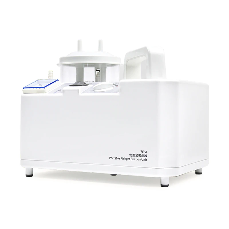 Yuwell 7E-A Medical Portable Aspirator Phlegm Apparatus Vacuum Electric Phlegm Suction Device