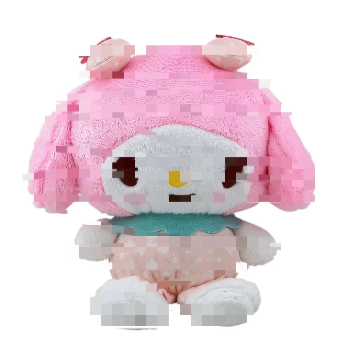 High Quality Sanrioed Kuromi My Melody KT Cat PC Dog Anime Plush Figure Pendant Accessories Cute Animals Toys