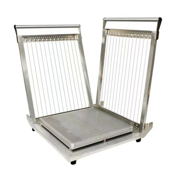 Double Arm Manual Hand Cake Chocolate Cutter Machine