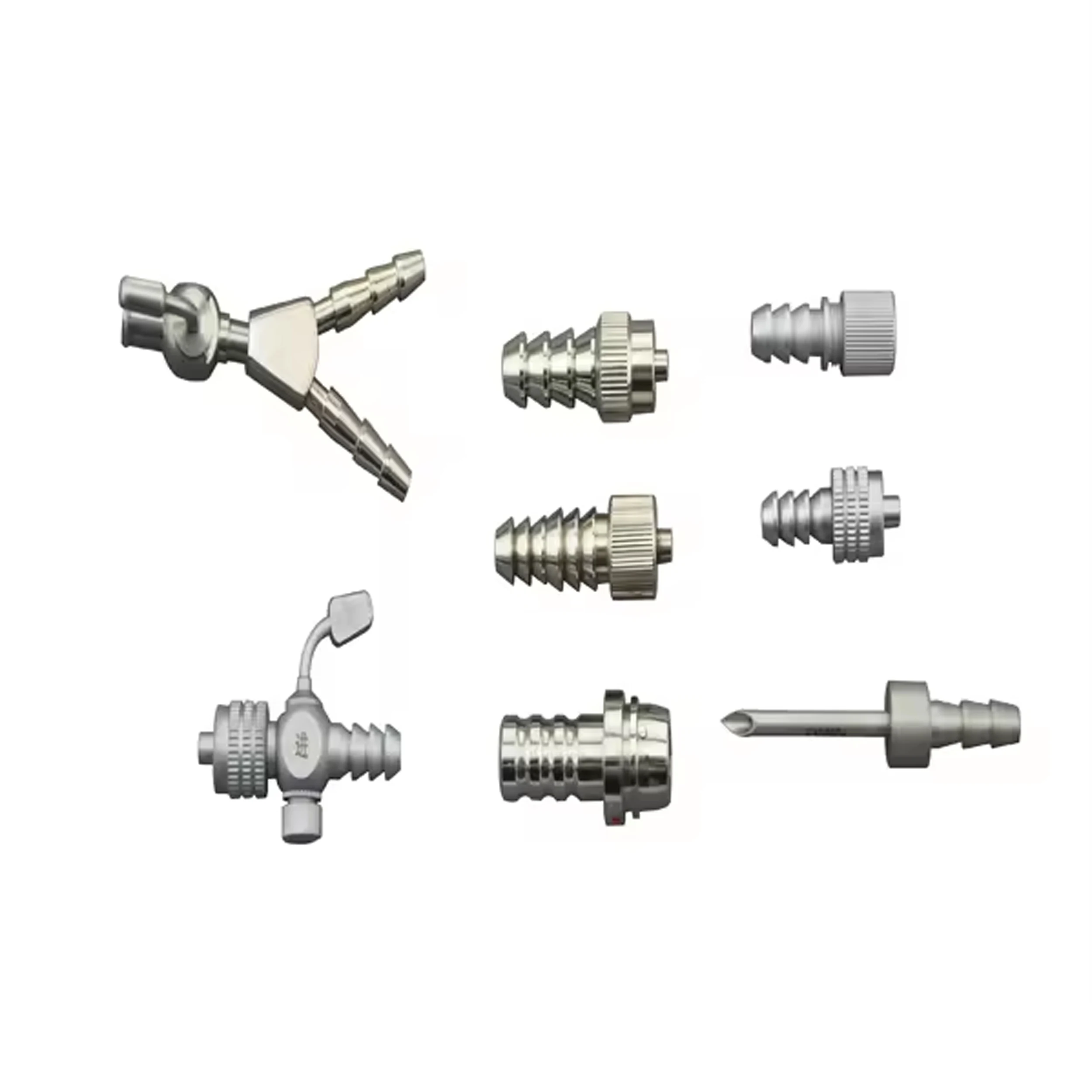 Storz Olympus Compatible Steel Endoscope Interface Accessories Wolfl ACMI Cold Light Outflow Valve Eric Evacuator Metal