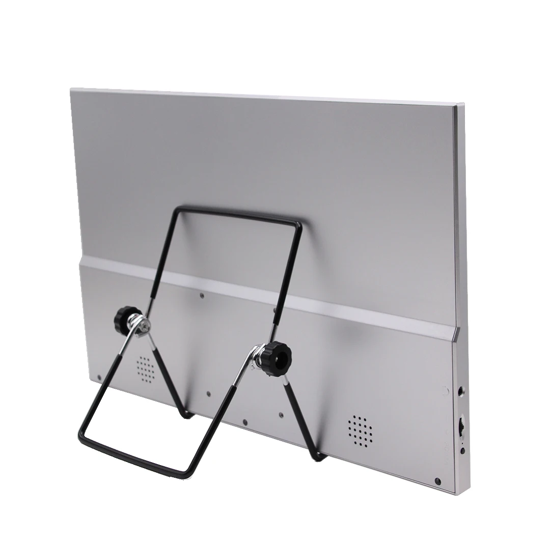 15.6 Inch Portable Monitor, FHD 1920 x 1080 External Monitor, IPS Extend Screen with USB Type C/Mini HD, Built-i