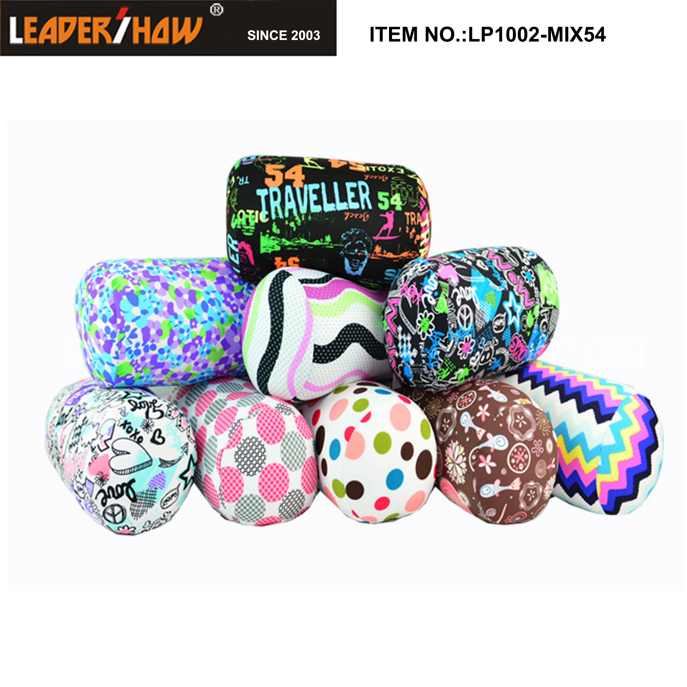 Wholesale Custom any color  sofa cushion tube cylinder shape microbeads massage hold pillow