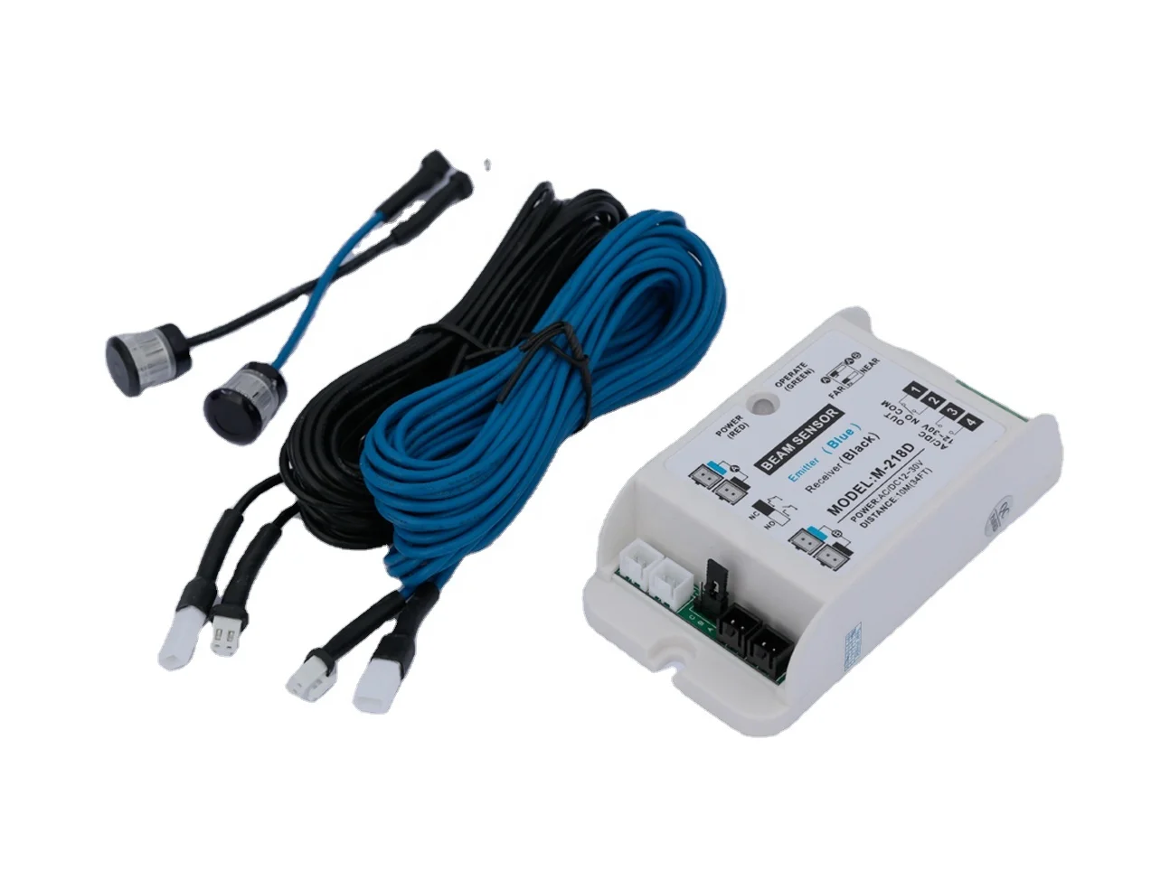 Dual Light Beam Safety Sensor For Automatic Door Presence Function