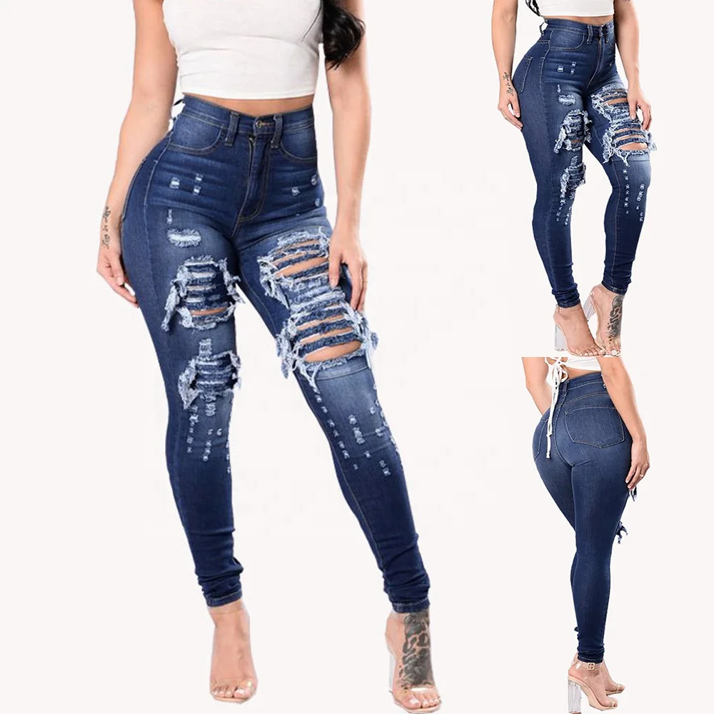 
Hot Sale wholesale New Arrived Women Denim Pants 