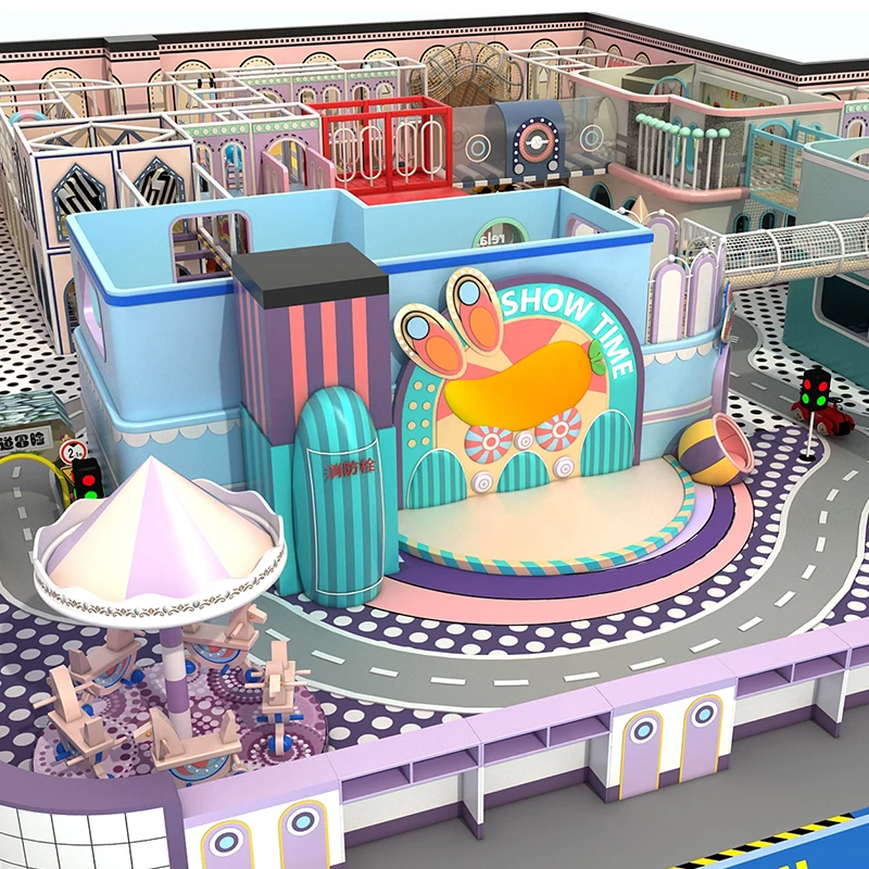  Commercial Play Center Children Indoor Playground Equipment For