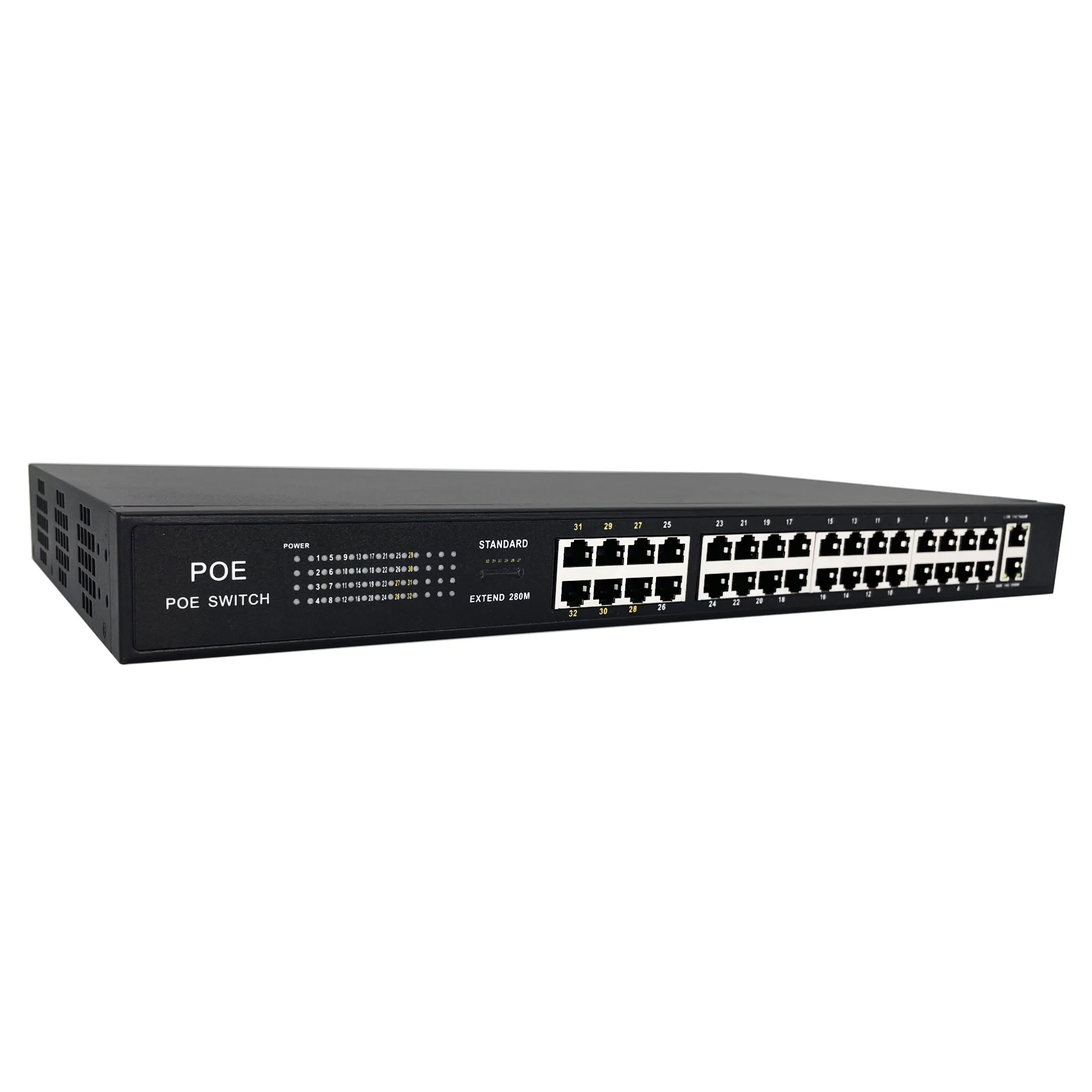Full Gigabit 32 Poe Port Backplane Bandwidth 16Gbps Switch For 34port Gigabit Switch