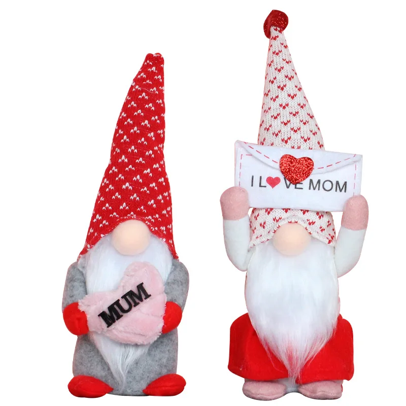 New Design Mother Day Gnome Holiday Gifts Crafts An Interior Decoration Gift  A  Dwarf Stuffed Doll