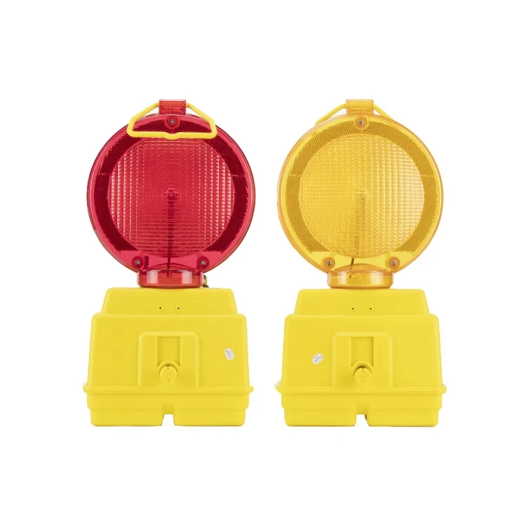 Yellow Amber Flash Warning Light LED Beacon Warning Light Battery