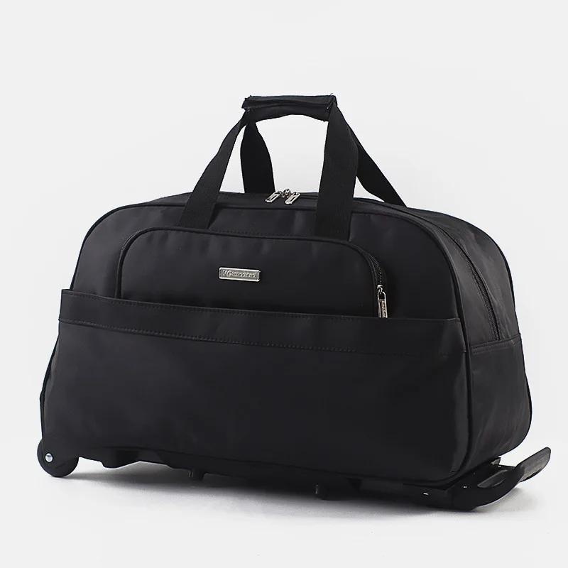 collapsible folding luggage suitcase leisure lightweight portable polyester aircraft baggage travel storage