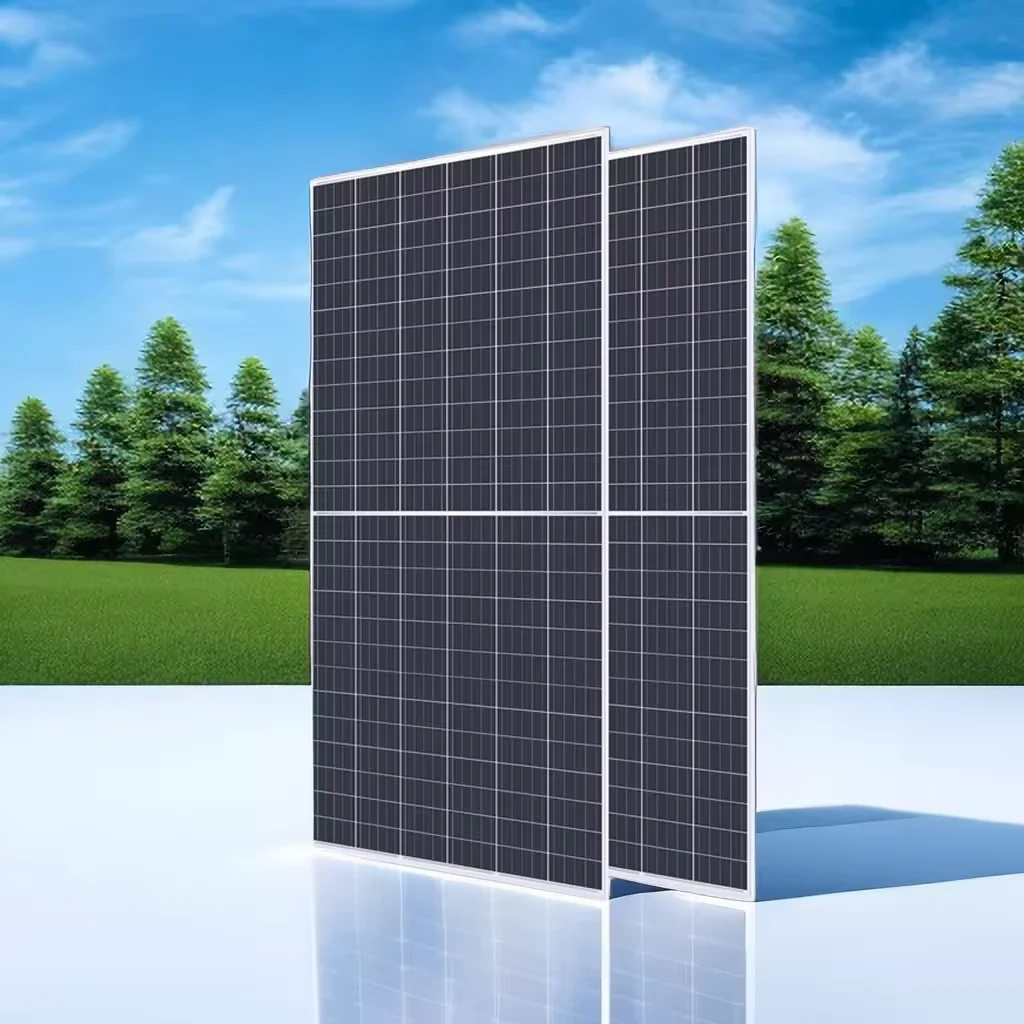 High efficiency Mono solar panels package 590w 610w shingled solar panel