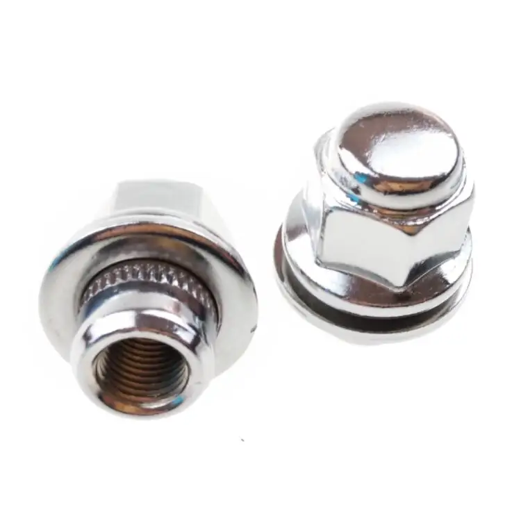
M14x1.25 Lug Nuts for Auto Chrome Medium Steel Fastener Wheel 