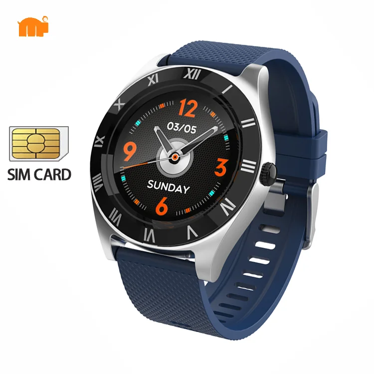 Business Roman dial reloj smart watch M11SIM+TF card smart watch Android ios round Sport smart watch