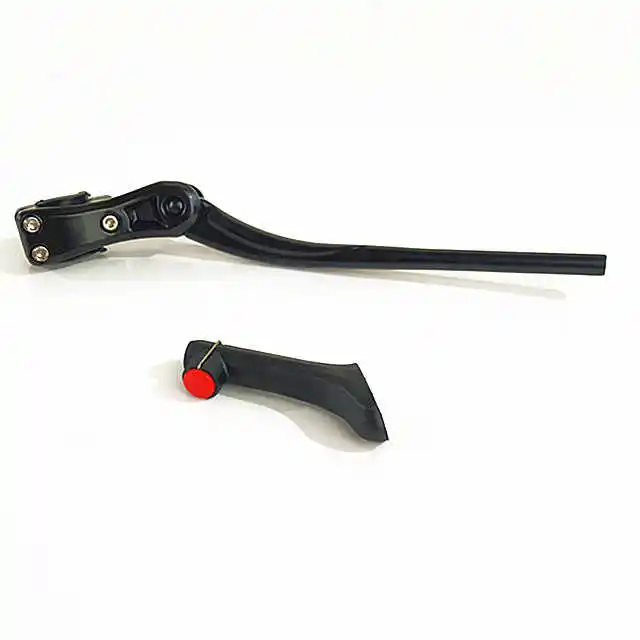 Adjustable Size Black Steel & Aluminum Alloy MTB Bike Stand Side Kickstand Bicycle Accessories Mountain Bikes
