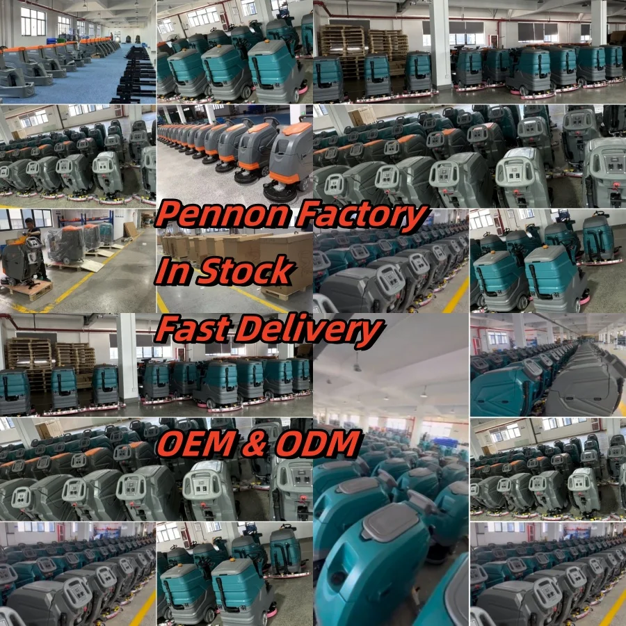 Pennon Battery Floor Washing Machine N3 Scrubber Drier Walk Behind Scrubber Dryer