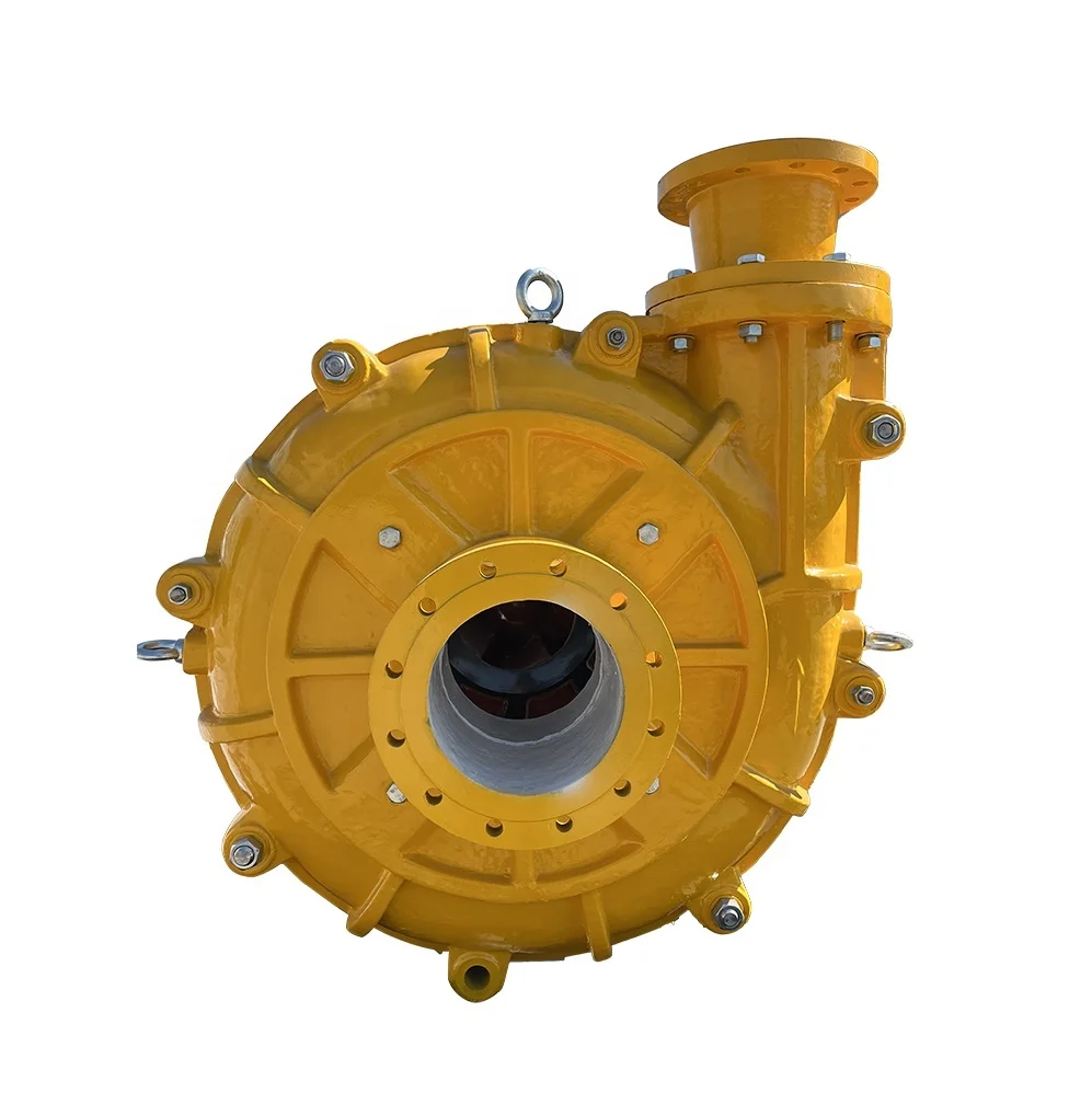 Horizontal 6 inch slurry pump sand concrete centrifugal electric motor pump slag slurry pump price