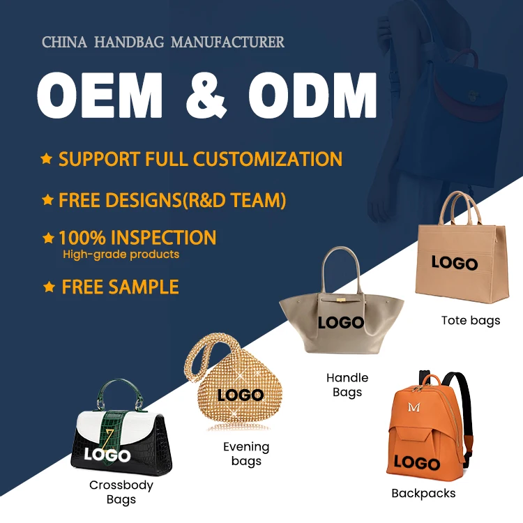 Custom Logo Cowhide Leather Handbag Shoulder Bag for Women Luxury  Elegant Ladies Purse  with logo The Crossbody Bag for daily