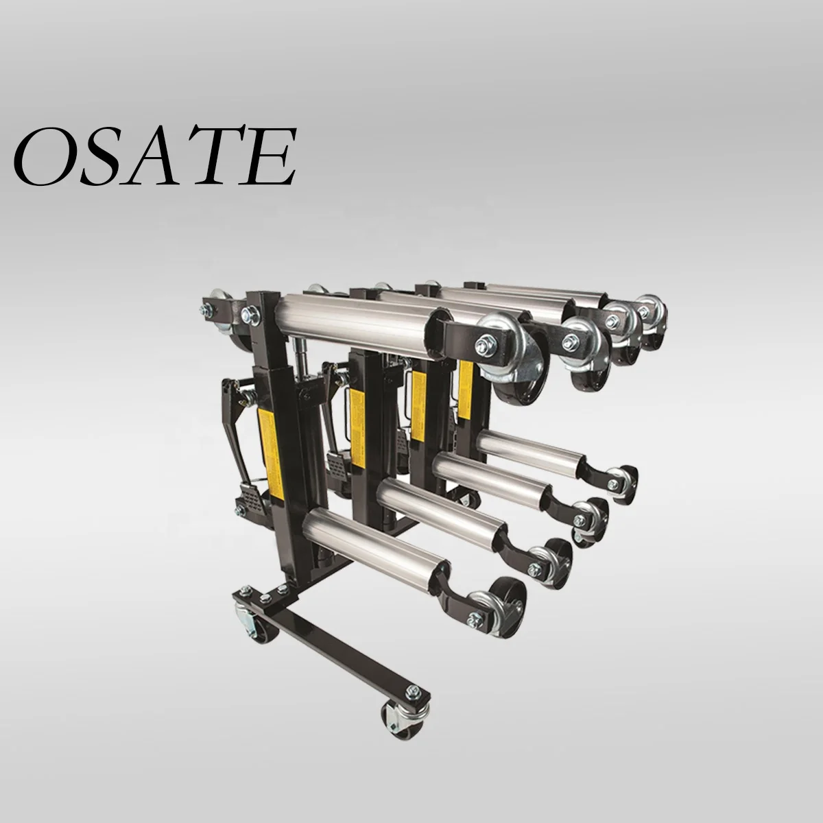 OSATE 1500LBS Go Jack Steel Sleeve Hydraulic Wheel Dolly for Car Positioning