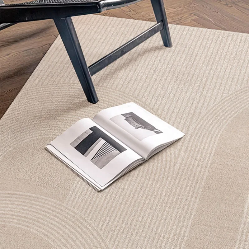 turkish rugs Modern Luxury Custom Gold Living Room Carpet Wool Carpet Light Geometry Rugs