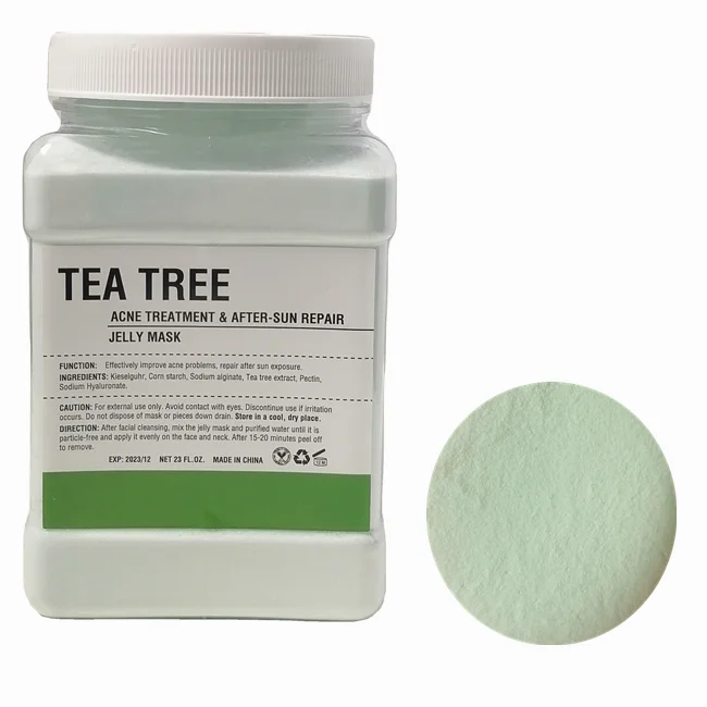 OEM Available Tea tree  Hydro Jelly Mask Powder Peel Off Mask OEM Available