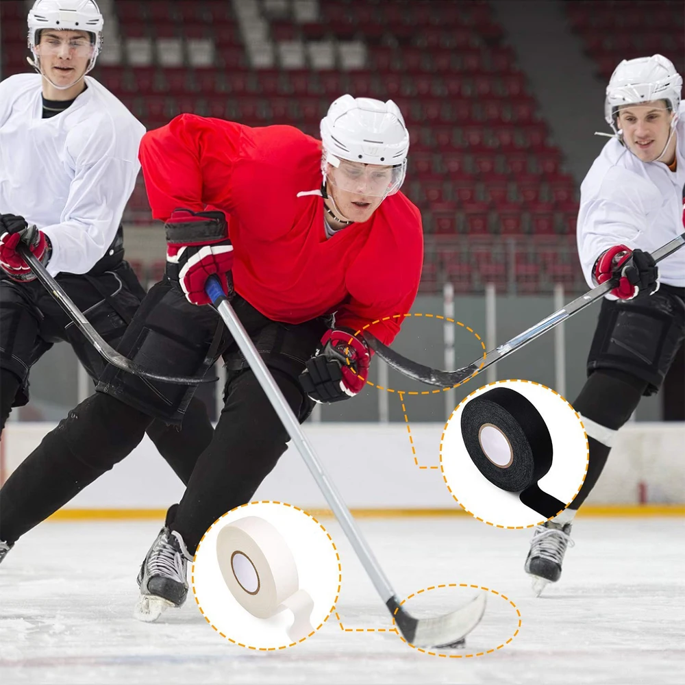 Бесплатный образец от производителя Yuhuan, оптовая продажа, OEM лента для хоккея, логотип на заказ, лента для хоккея