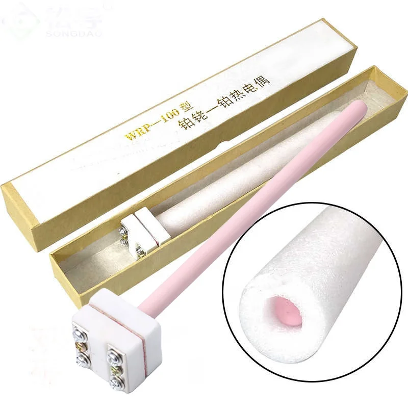 Термопара типа B R K, тип S, спекание платины, родий, муфельная печь, датчик температуры Pt-Rh 0-1300/1600/1800c PT100