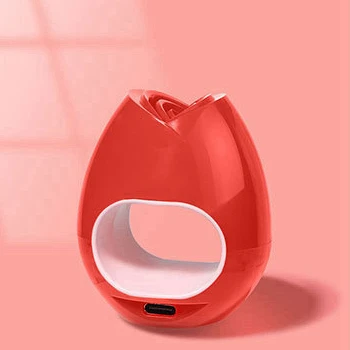 Low price wholesale USB rose mini LED uv lamp nail single finger drying nail lamp