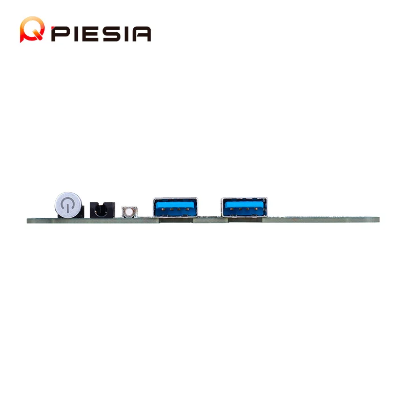 Piesia Intel 14th Gen 2Lan 2*DDR5 Ultra Computer Mainboard 125U/125H Ultra 7 155U/155H 2*HD 2*Type-C 1*RS232  NUC PC Motherboard