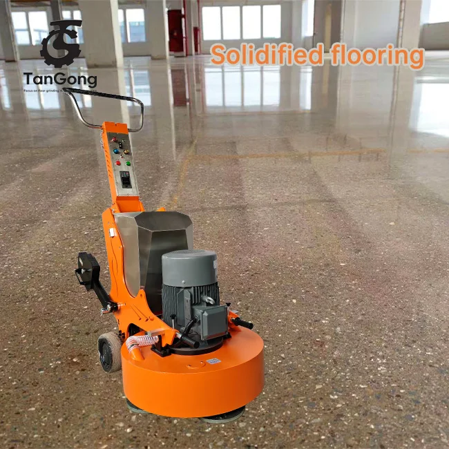 Factory direct sale TG800Q auxiliary drive concrete grinder for Underground parking flooring