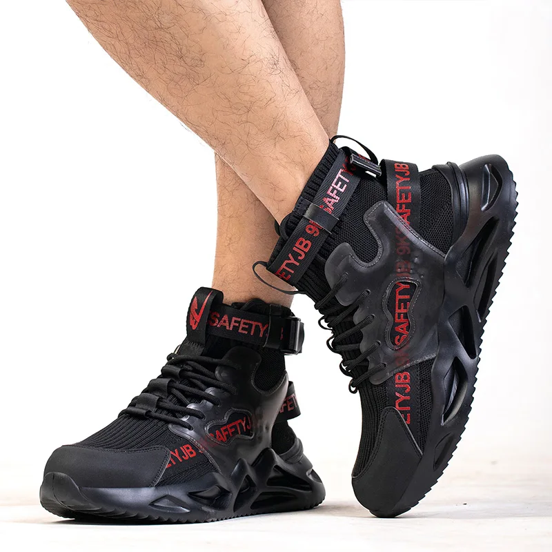 2022 New style Fashion For Men Man Anti Slip Steel Toe sport Light Weight Industrial Work  Safety Shoes