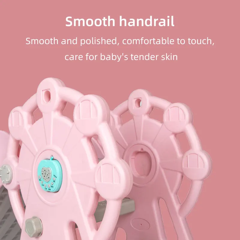 Children Play Plastic Slide Toys Indoor Slide With Ball Pool Outdoor Entertainment Items